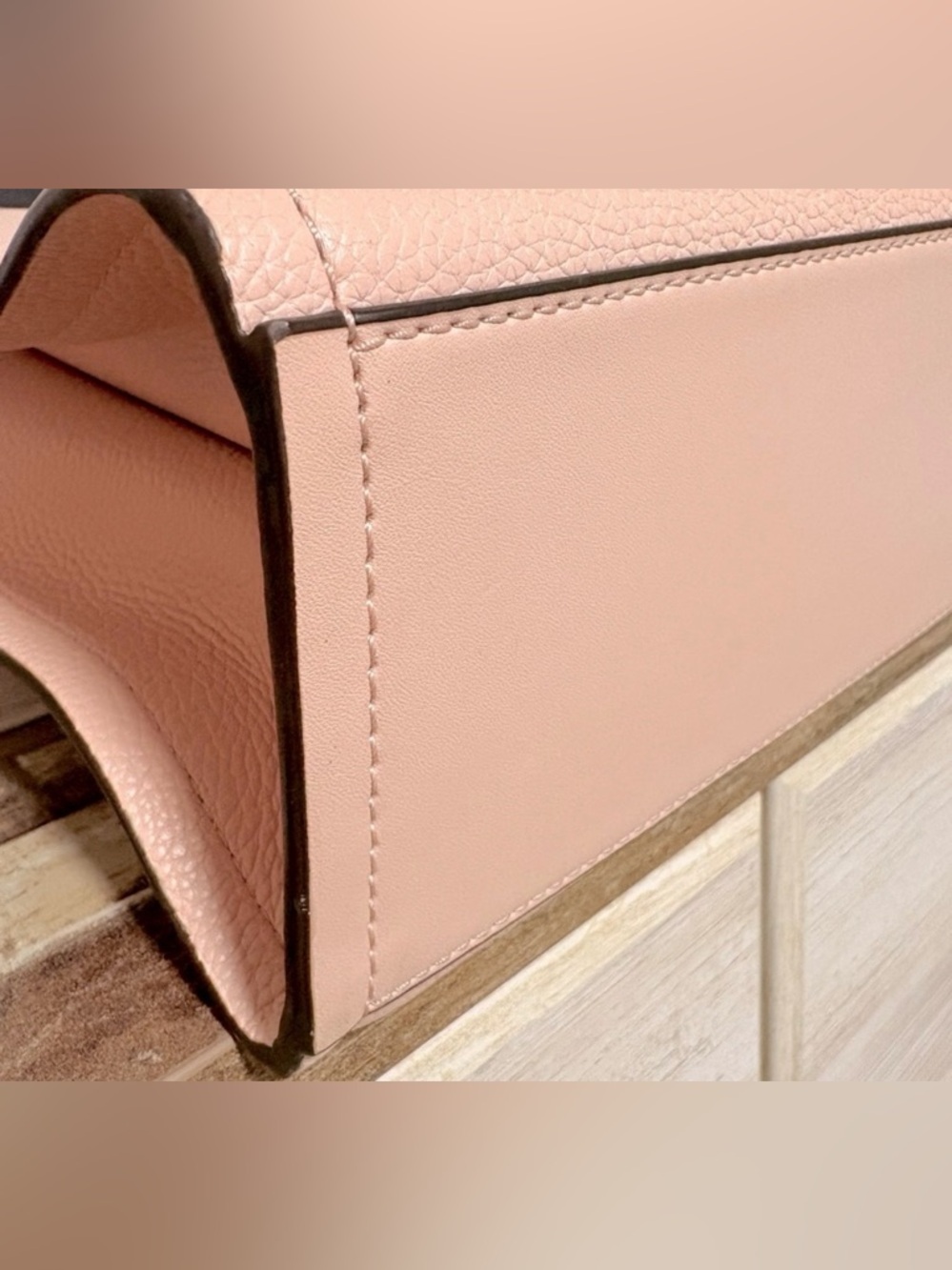 NWOT - Michael Kors Pink Mirella Tote Bag / Crossbody - Picture 5 of 7